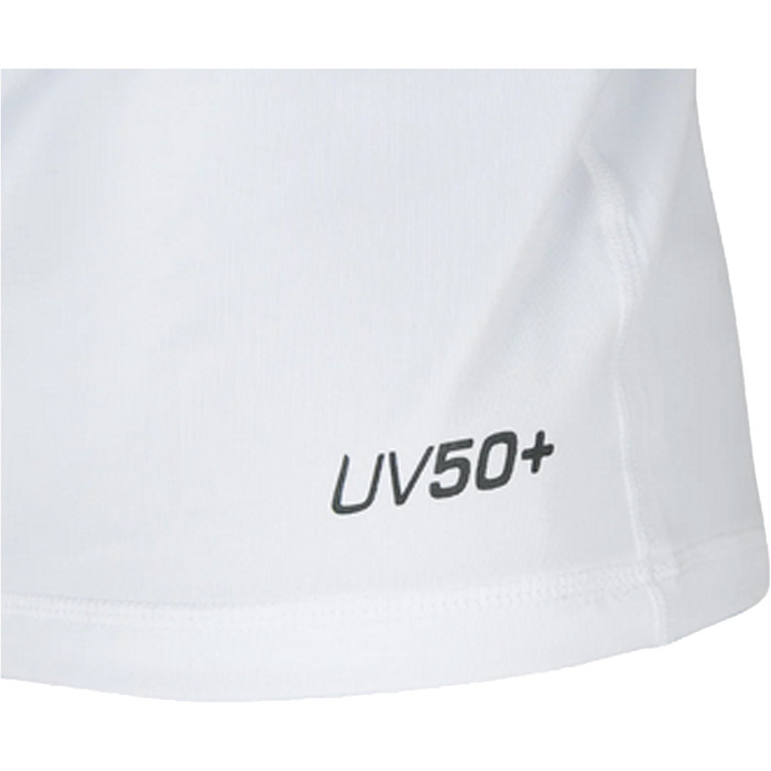 2023 Magic Marine Mens Cube Short Sleeve Rash Vest MMMCSSRV - White